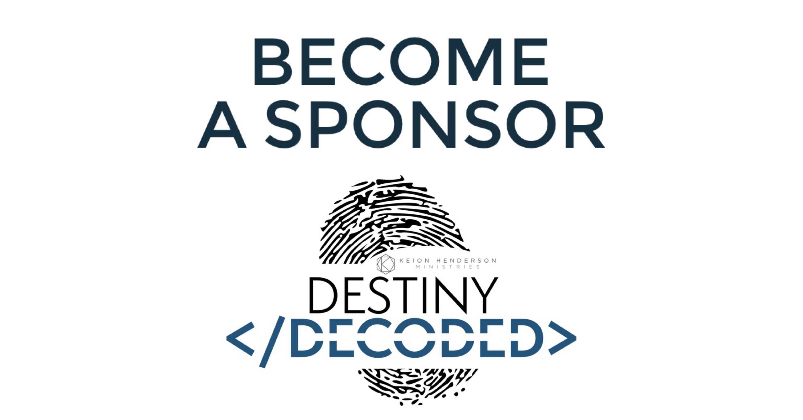 Become A Sponsor
